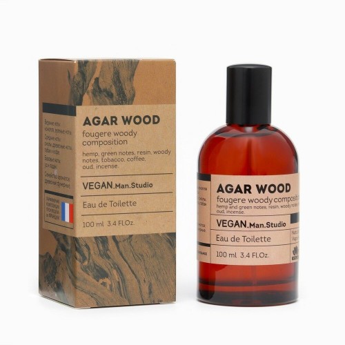 т/в Vegan Man Studio Agar Wood (Веган Мэн Студио Агар Вуд)-100ml for men
